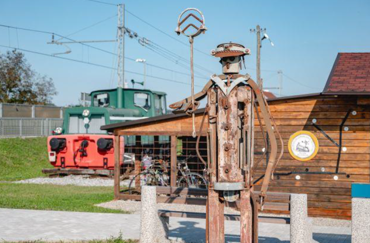 Železniški muzej na postajališču Osluševci