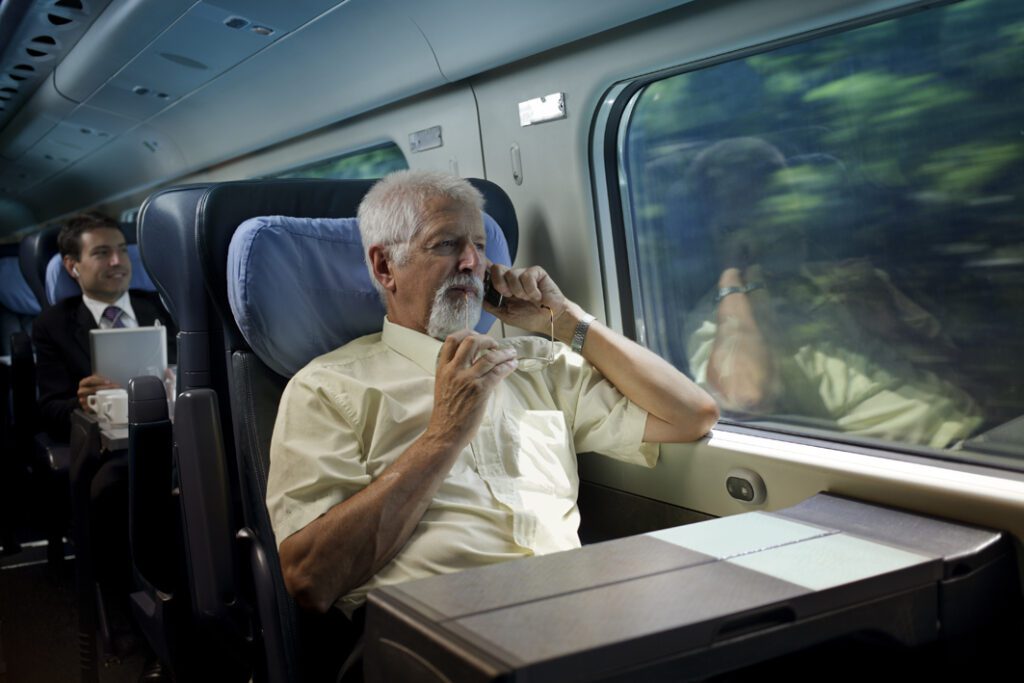 Train types in the timetable