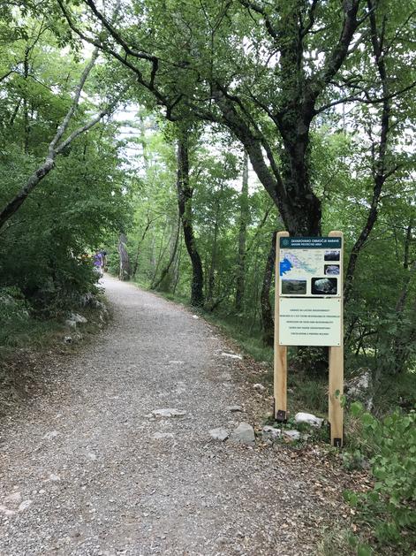 Z vlakom smo pobegnili v Škocjanske jame