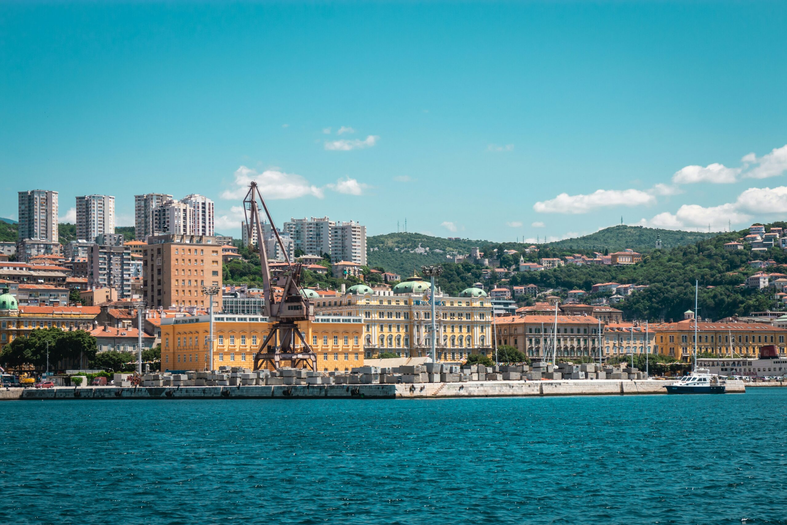 Rijeka, panorama.
