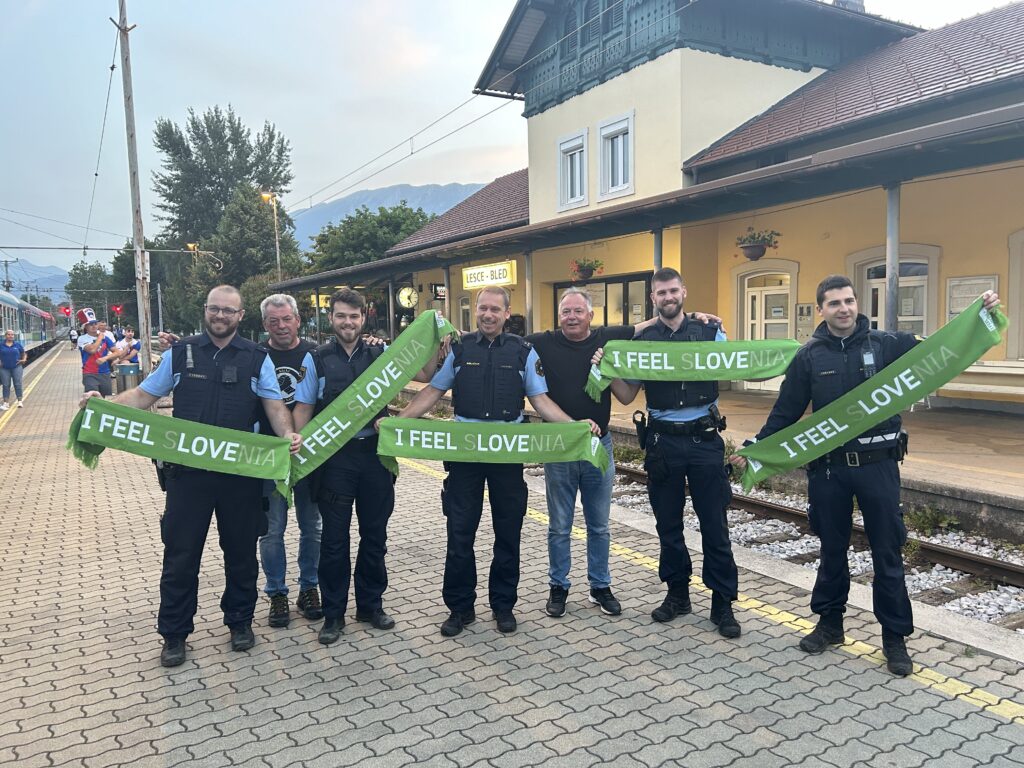 Številni navijači so se odpravili v München na UEFA Euro 2024 z vlakom