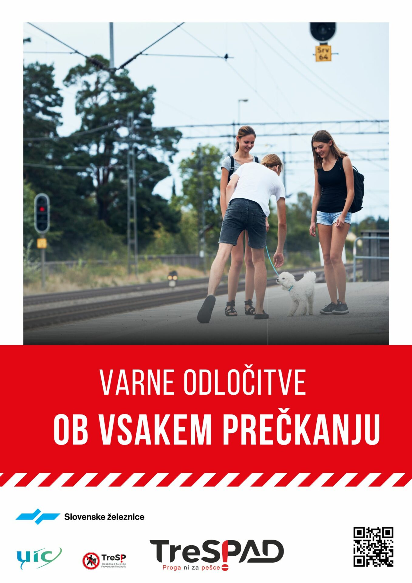 Varno in pravilno čez progo