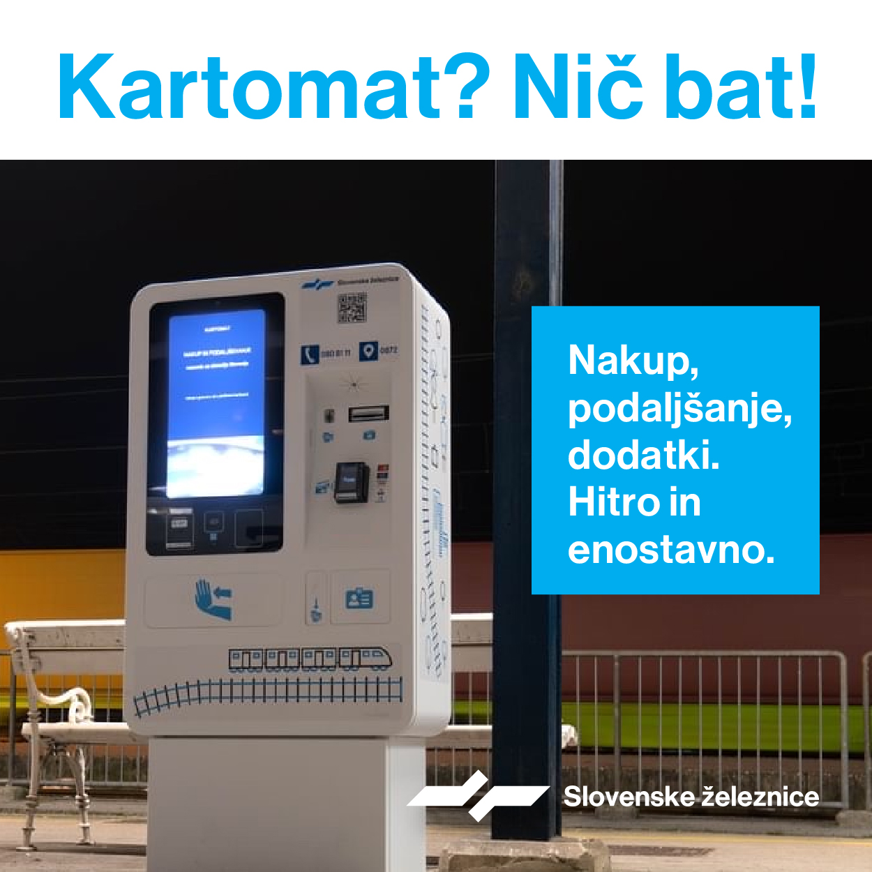 Banner uporaba kartomata.