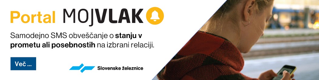 Oglas za portal Moj vlak.