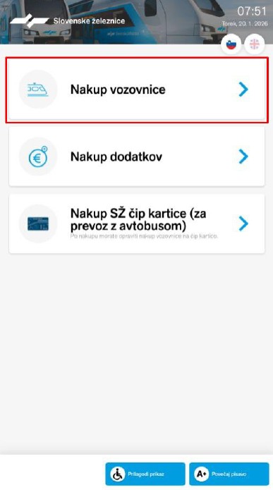 Navodila kartomat letališče Ljubljana.
