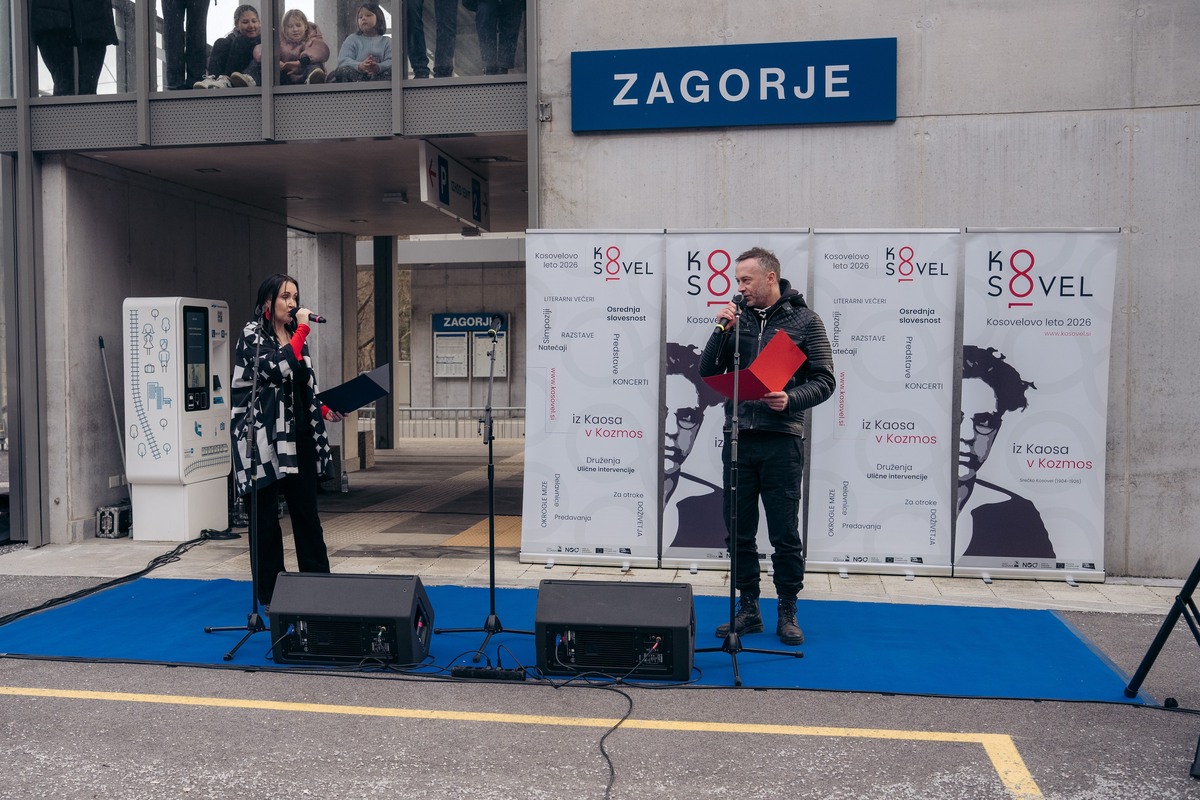 Kosovel - vlak do Zagorja