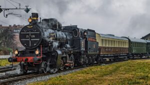 Muzejski parni vlak.