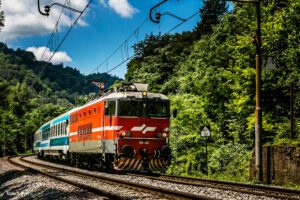 Vlaki Citadella, ki vozi proti Budimpešti