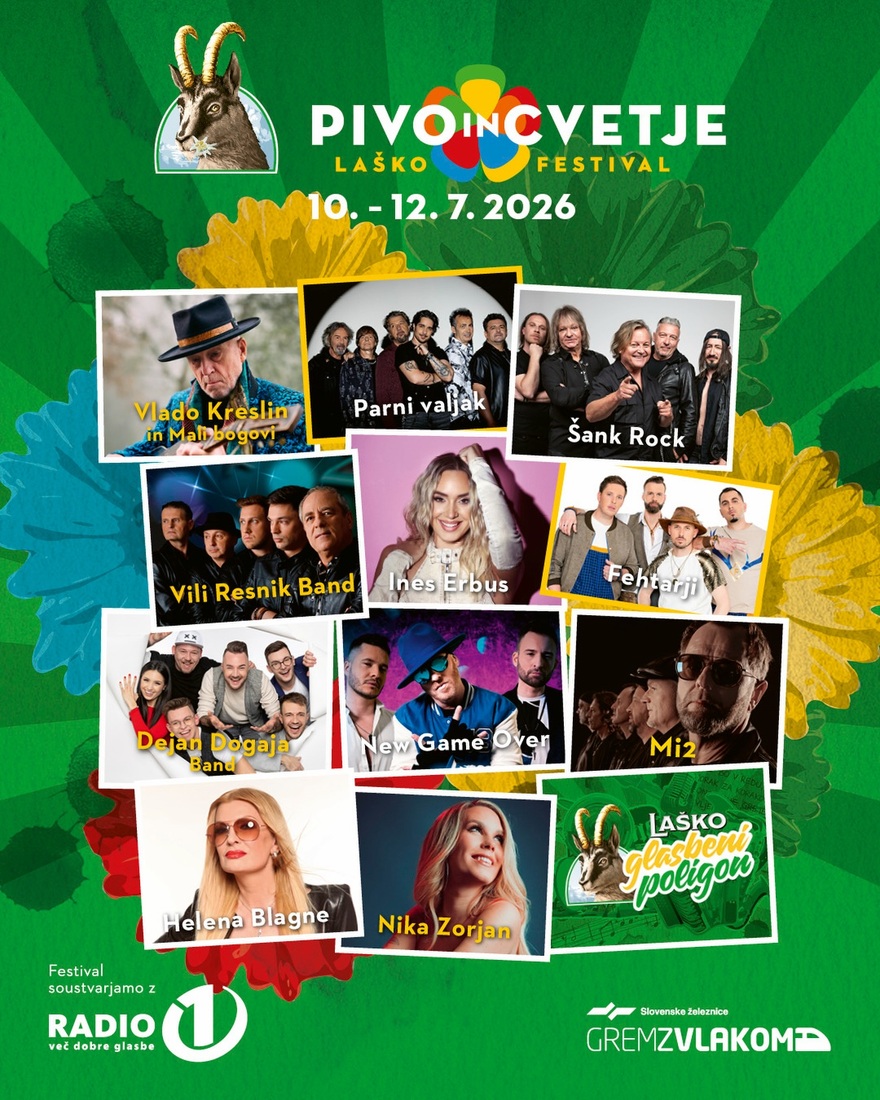 Pivo in cvetje 2026