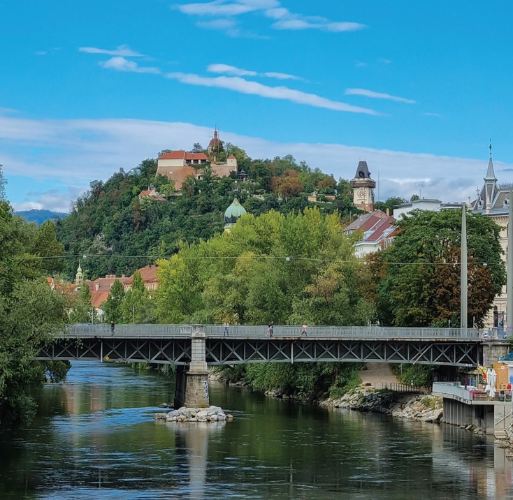 Gradec in reka Mura