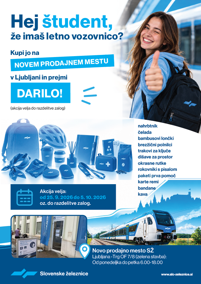 Prodajna akcija in plakat SŽ